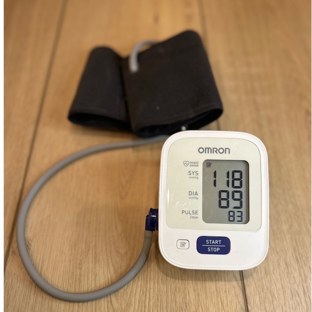 Omron BP7100 3 Series Arm Blood Pressure Monitor White Digital IntelliSense
